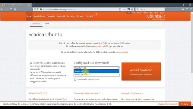 Come effettuare il download di Linux Ubuntu | Lezione 1 смотреть онлайн