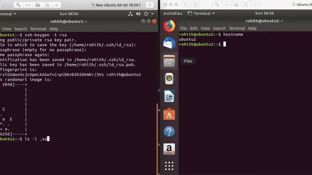 SSH password-less authentication Linux смотреть онлайн