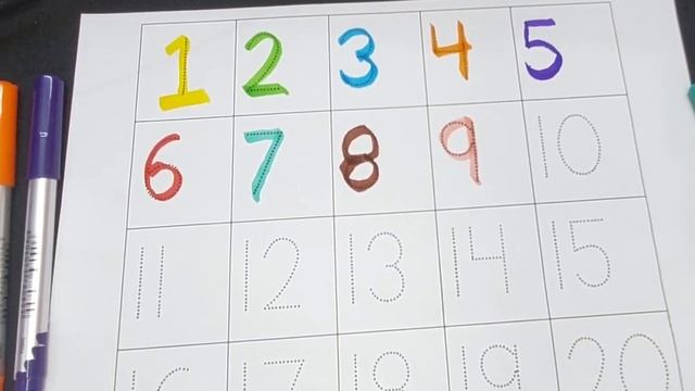 123 Number Counting 1234 Number Names 1 To 20 Numbers 123 learning for kids Counting Numbers смотреть онлайн