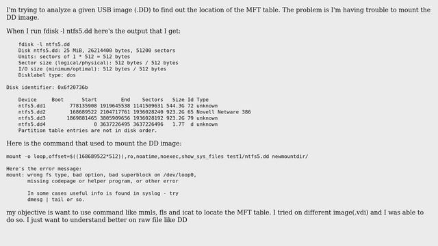 Unix & Linux: access DD image смотреть онлайн