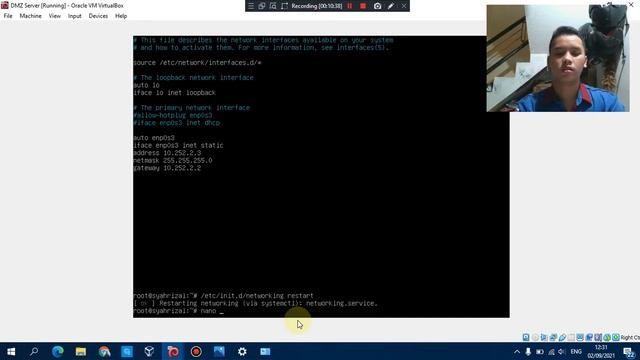 Praktikum 2 Konfigurasi Iptables Menggunakan State di Linux dengan Dmz server dan Internal network смотреть онлайн