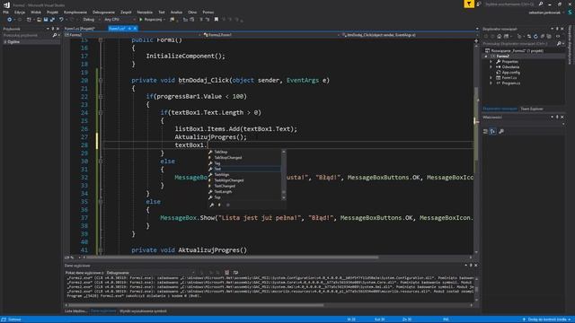 2. Kurs Windows Forms - Lista zakupów смотреть онлайн
