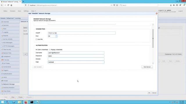 Using a Remote WebDAV Service as Network Storage for Your MFT Server смотреть онлайн