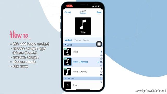 Widgetsmith Tutorial 2023 - how to make and custom widget✨ смотреть онлайн