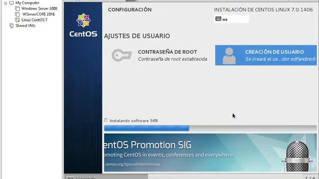 Linux CentOS 7 VMware Workstation 2019 10 28 21 06 05 смотреть онлайн