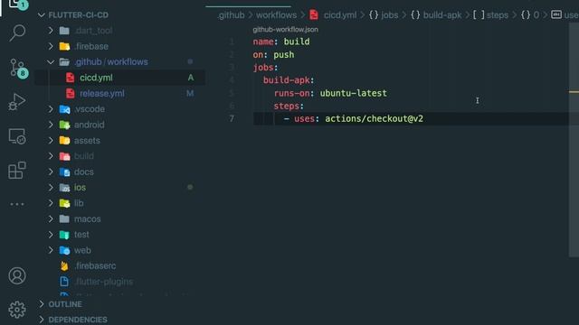Construire une app Flutter avec la CI/CD Github Actions смотреть онлайн