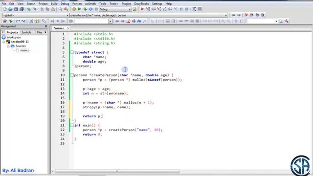 C Programming Exercise Structures, createPerson Must Watch English смотреть онлайн
