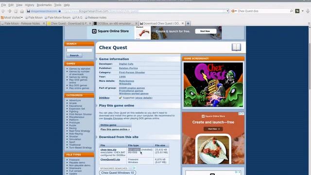 CHEX QUEST! DOOM LIKE VIDEO GAME FOR KIDS! AND ADULTS TOO! #DOScember смотреть онлайн