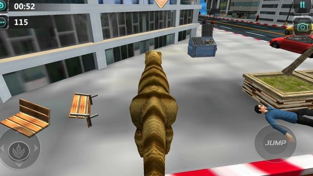 Best Dino Games - Jurassic Dino World - Dinosaur Simulator Android Gameplay смотреть онлайн