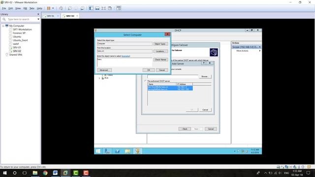 Cài đặt và cấu hình nâng cao DHCP - DHCP Failover смотреть онлайн