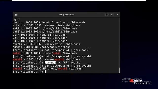 MANAGING LOCAL LINUX USERS AND GROUPS IN RHEL9 PART-1 смотреть онлайн