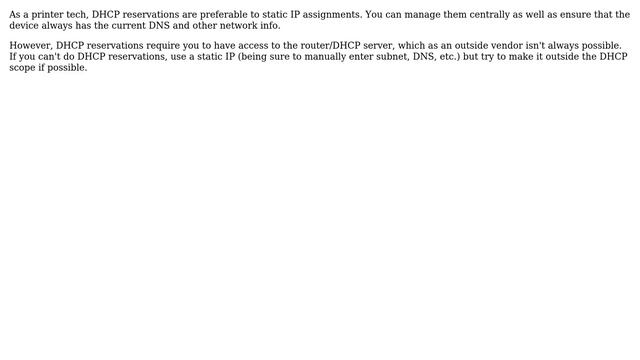 Unix & Linux: DHCP Reservation vs Static IP address (5 Solutions!!) смотреть онлайн