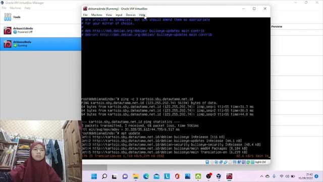 Tutorial Install Debian, Setting IP, Setting Repository dan Update, Serta Setting EHCP смотреть онлайн