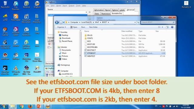Creating Windows 7 Bootable DVD in tamil смотреть онлайн