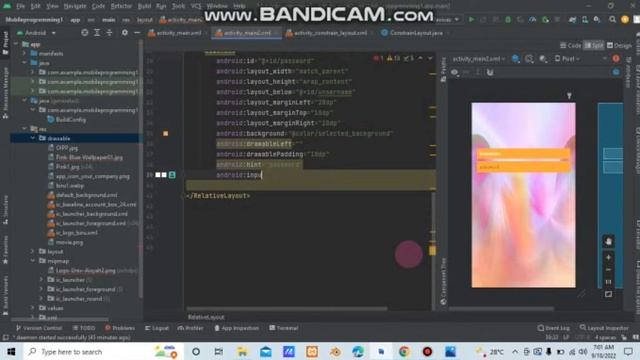 Membuat Background login di android studio смотреть онлайн