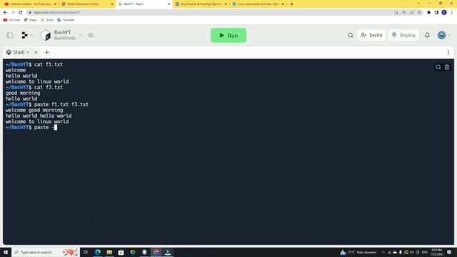Paste Command in Linux with 5 Examples | Ubuntu Command line Tutorial смотреть онлайн