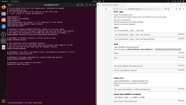 grub config and rebuild смотреть онлайн