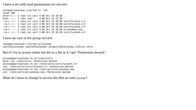 DevOps & SysAdmins: Can't read file even though permissions are correct смотреть онлайн
