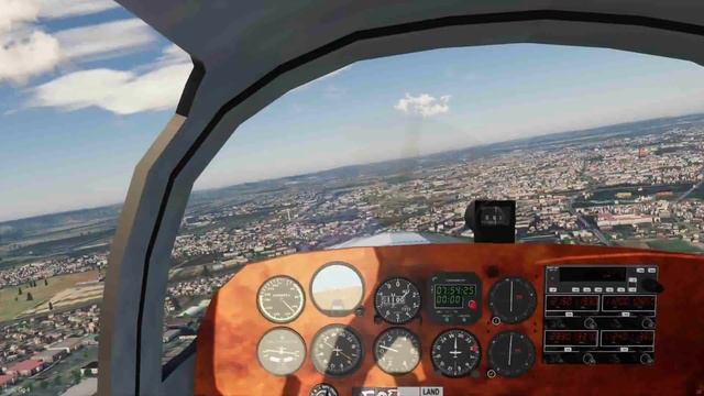 FlightGear 2020.4.0 sur Linux Mageia, Reims Grumman American AA1 2024 03 08 23 03 36 смотреть онлайн