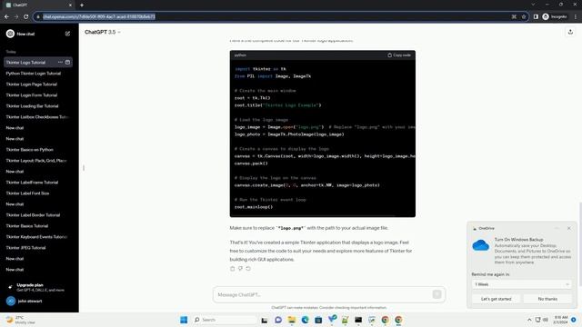 python tkinter logo смотреть онлайн