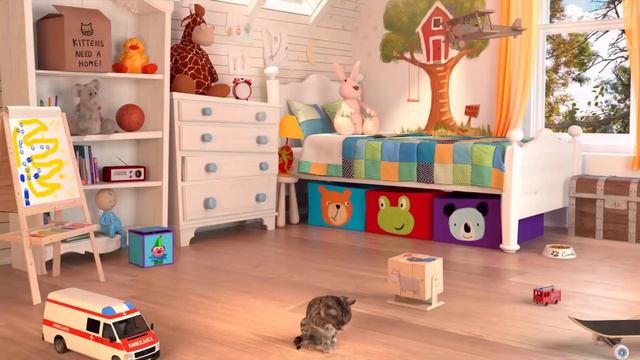 Little Kitten My Favorite Cat - Fun Pet Care Games - Fun Educational Game For Kids смотреть онлайн