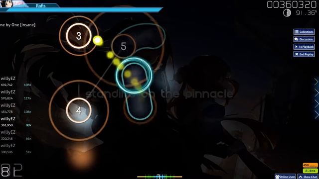 ONE OK ROCK - One by One (osu!) insane смотреть онлайн