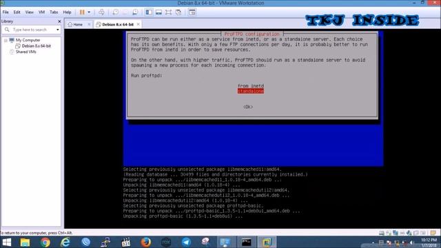 Tutorial Instalasi dan Konfigurasi FTP (proftpd) di Debian 8.6.0 смотреть онлайн