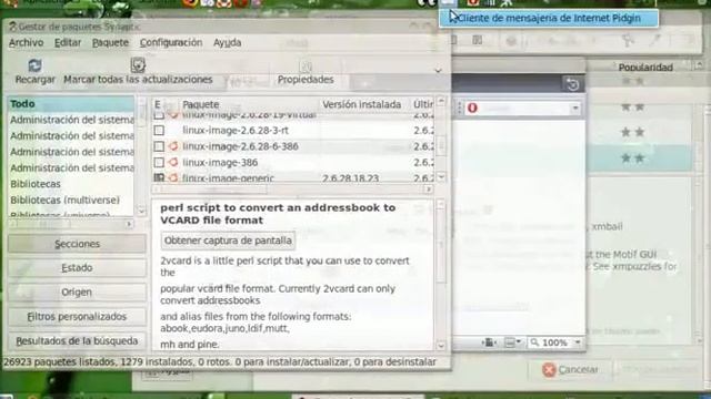 Mi escritorio de Ubuntu. смотреть онлайн