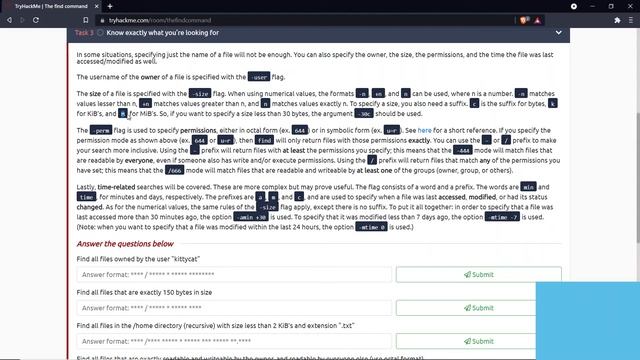 TRYHACKME || The FIND Command || 2021 || WALKTHROUGH смотреть онлайн