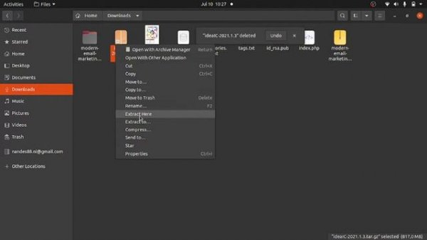 install intellij idea on linux ubuntu