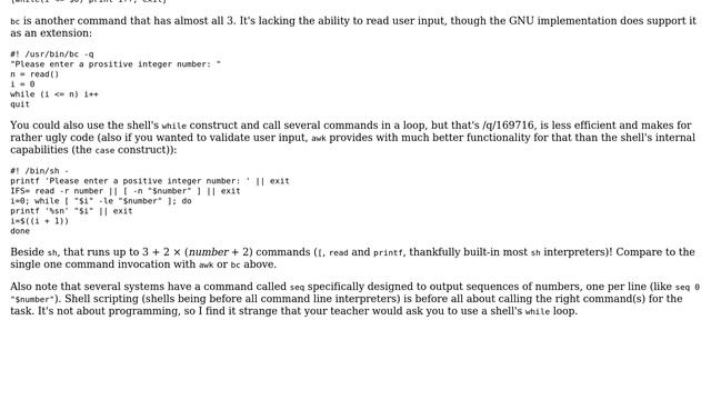 Unix & Linux: While looping integers (2 Solutions!!) смотреть онлайн
