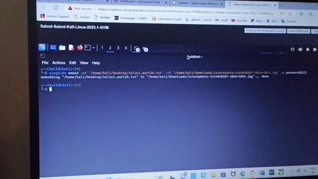 Using steghide in kali linux to store Hidden information смотреть онлайн