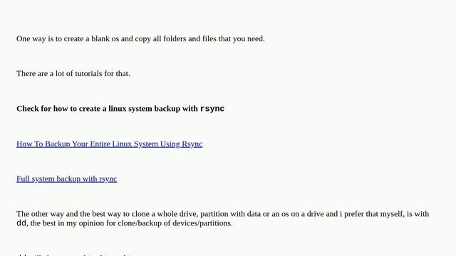 Migration of a working Debian 11 system to another смотреть онлайн