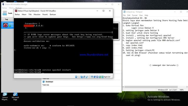 Konfigurasi Share Hosting Debian 9 - Achmad Fauzi Aqil (02) SMK YPM 1 TAMAN смотреть онлайн