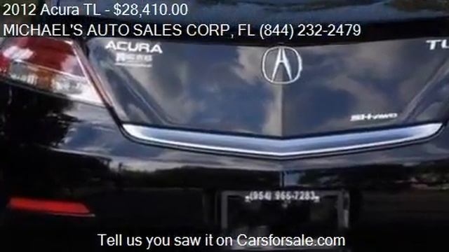 2012 Acura TL SH-AWD w/Tech 4dr Sedan 6A w/Technology Packag смотреть онлайн