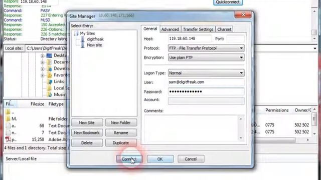[How to] connect to a FTP server and transfer files to your computer [Filezilla] смотреть онлайн