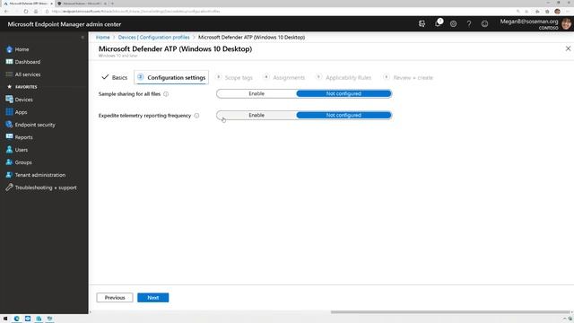 Onboard Windows 10 to Microsoft Defender ATP using Intune or Microsoft Endpoint Manager смотреть онлайн
