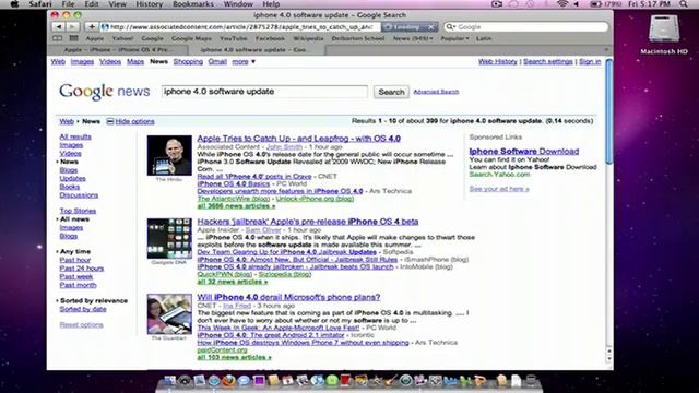 iPhone OS 4.0 Jailbreak, Review & Features смотреть онлайн