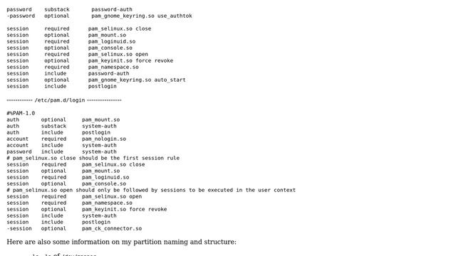 Mount encrypted partition after login (LUKS/pam_mount) смотреть онлайн