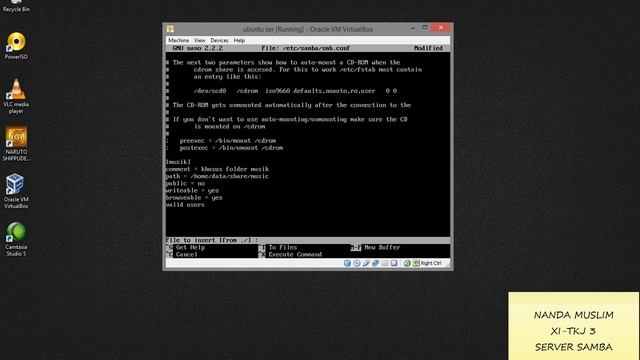 Konfigurasi Samba Server смотреть онлайн