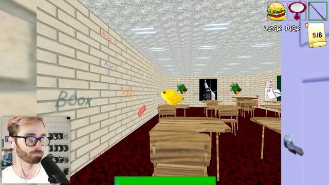 BOOTLEG BALDI'S BASICS - Baldina's Basis In Education And Literary Grammar V0.0.5 ALL HINTS + ENDIN