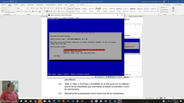 Instalación de Debian en VirtualBox смотреть онлайн