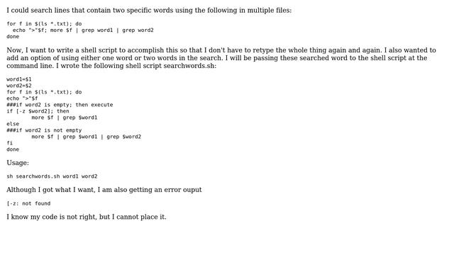 Unix & Linux: grep two searched words смотреть онлайн