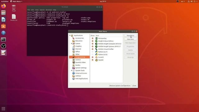 Инсталация на Android Studio под Ubuntu 18.04 смотреть онлайн