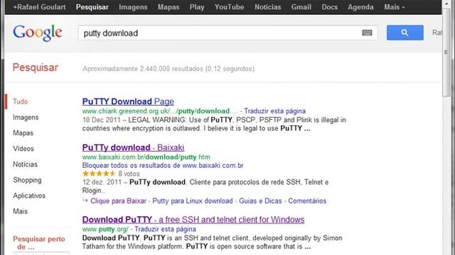 04 Obtendo o putty a acessando o VPS смотреть онлайн