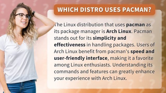 Which distro uses pacman? смотреть онлайн