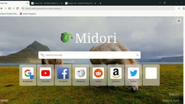 Amazing: New Midori Browser for desktop смотреть онлайн