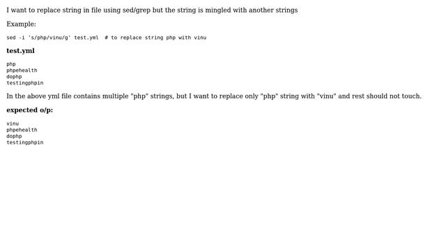 Unix & Linux: String to replace in shell upto certain context (2 Solutions!!) смотреть онлайн