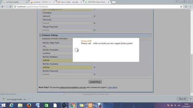 osTicket installer смотреть онлайн
