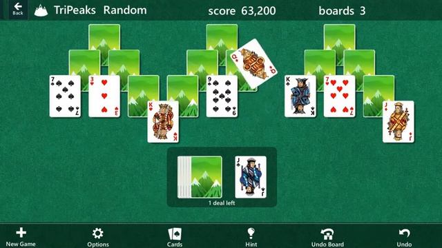 No more moves* TriPeaks * Solitaire / Microsoft Store Ep 38 смотреть онлайн